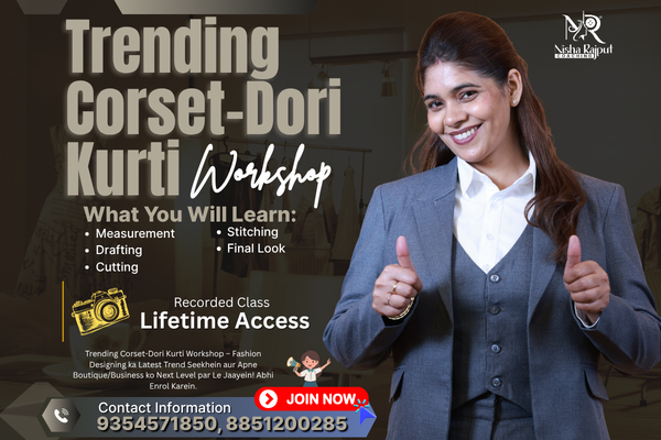 Trending Corset Dori Kurti - Workshop